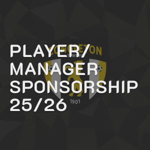 Player / Management Sponsorship Package – 2025/26
